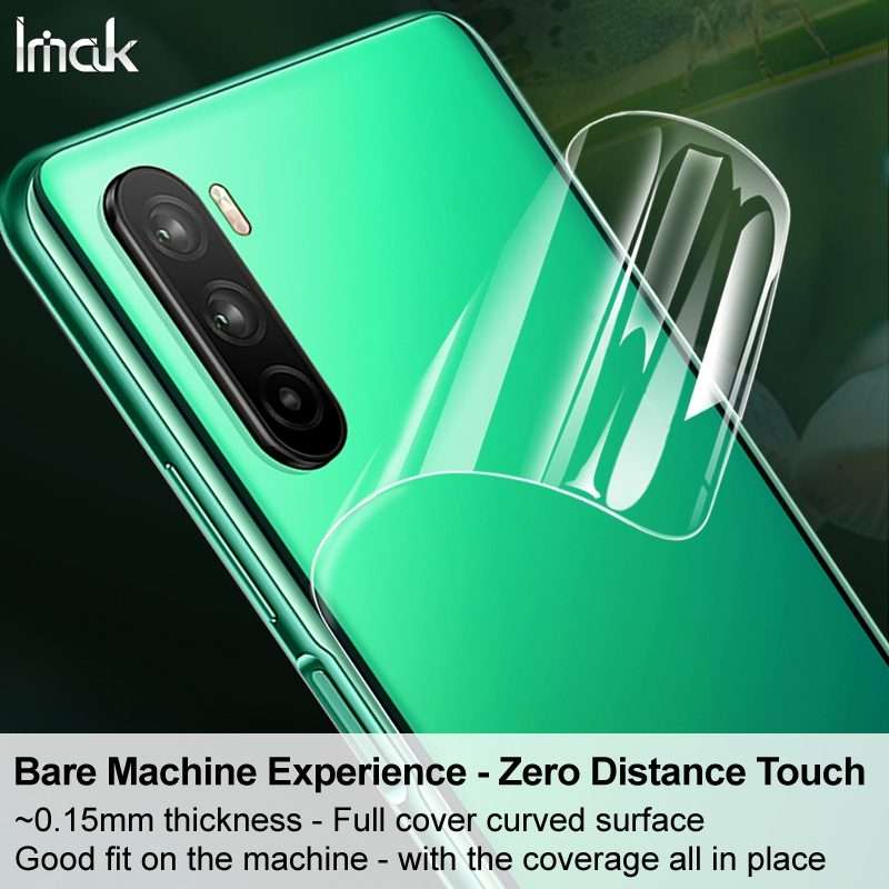 For OPPO Reno8 Pro 5G 2 PCS imak HD Hydrogel Film Phone Back Protector