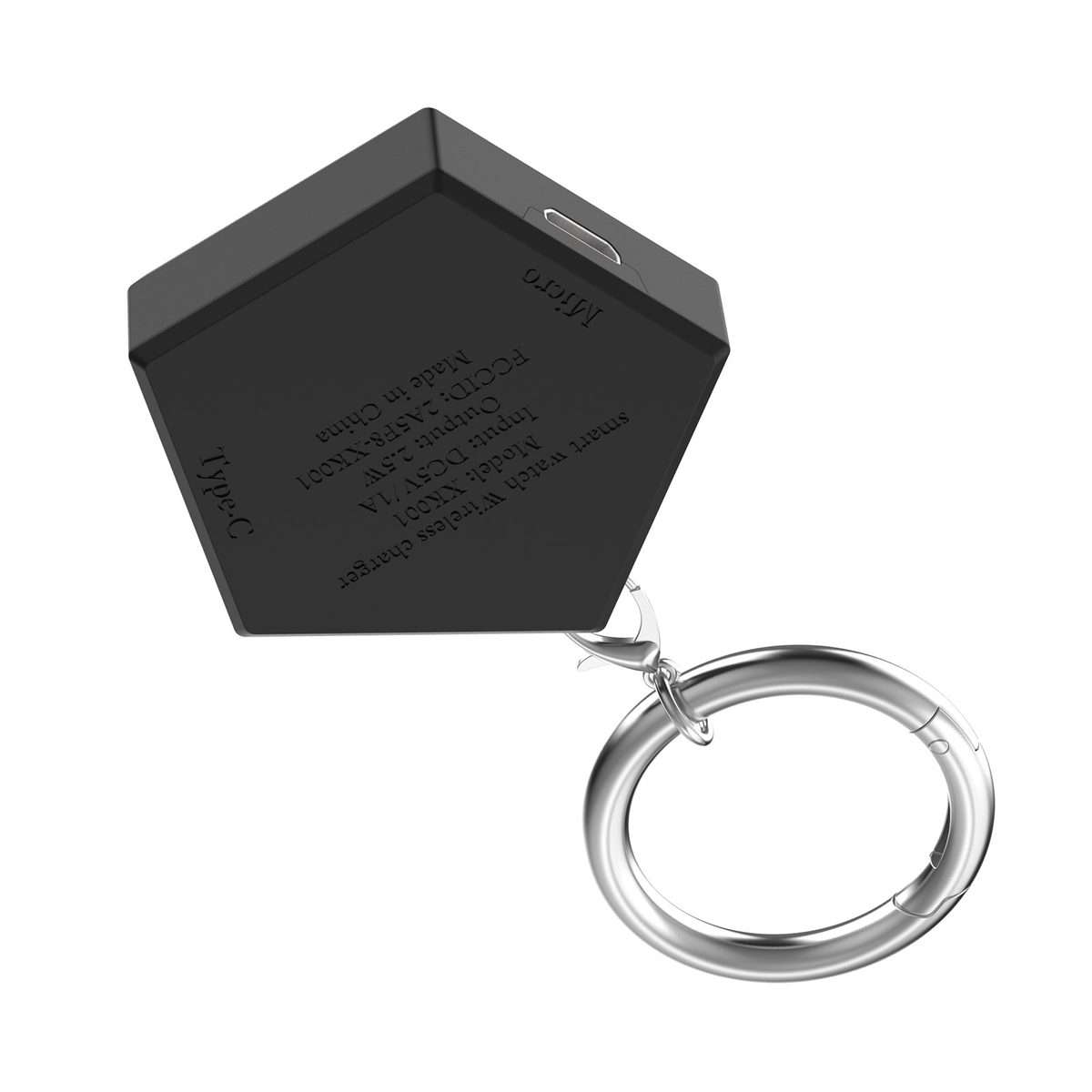 For Huawei Watch 3 / Watch 3 Pro / GT2 Pro / GT2 Pro ECG Micro-USB Portable Universal ... (Black)