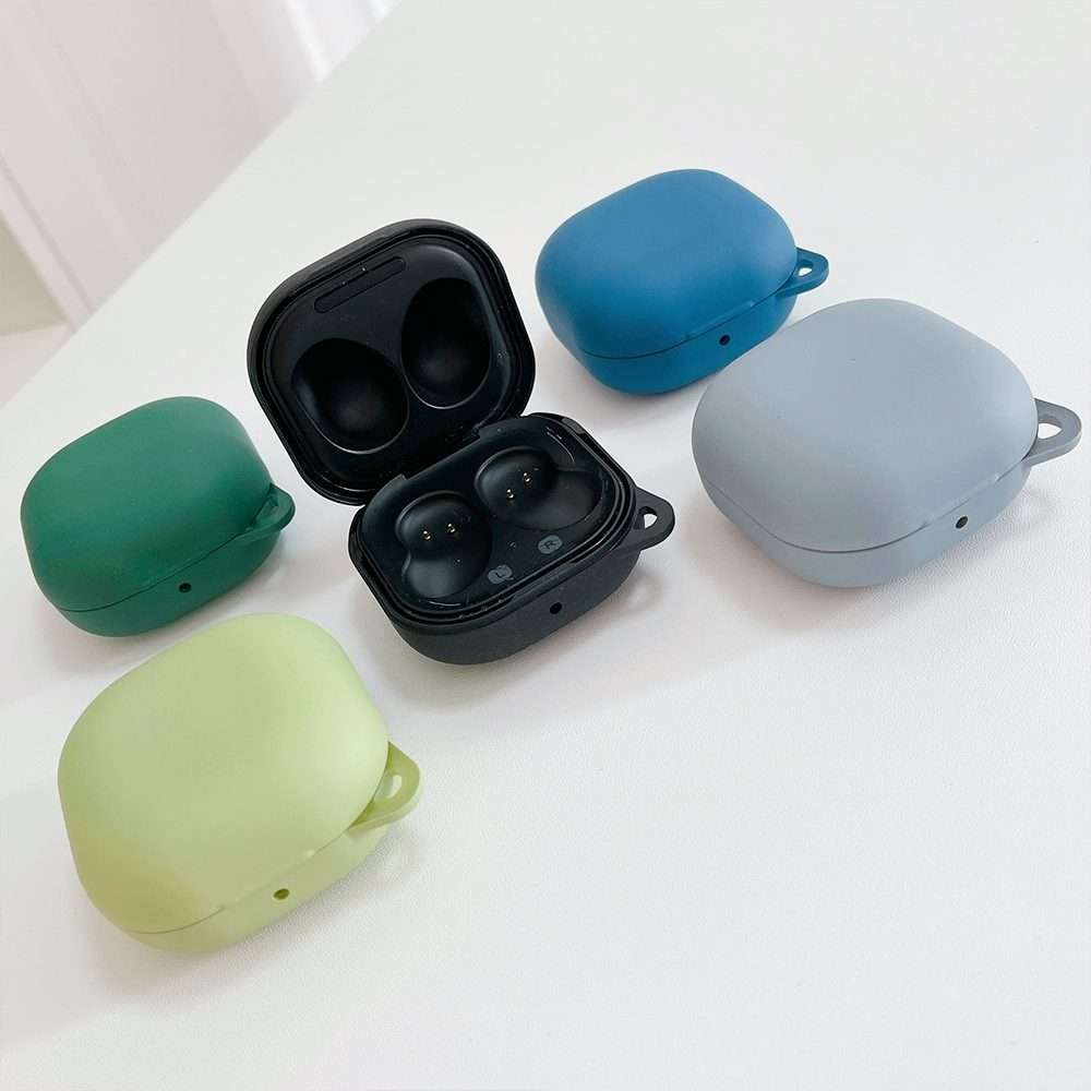 For Samsung Galaxy Buds Live Earphone PC Solid Color Frosted Protective Case(Midnight Blue)