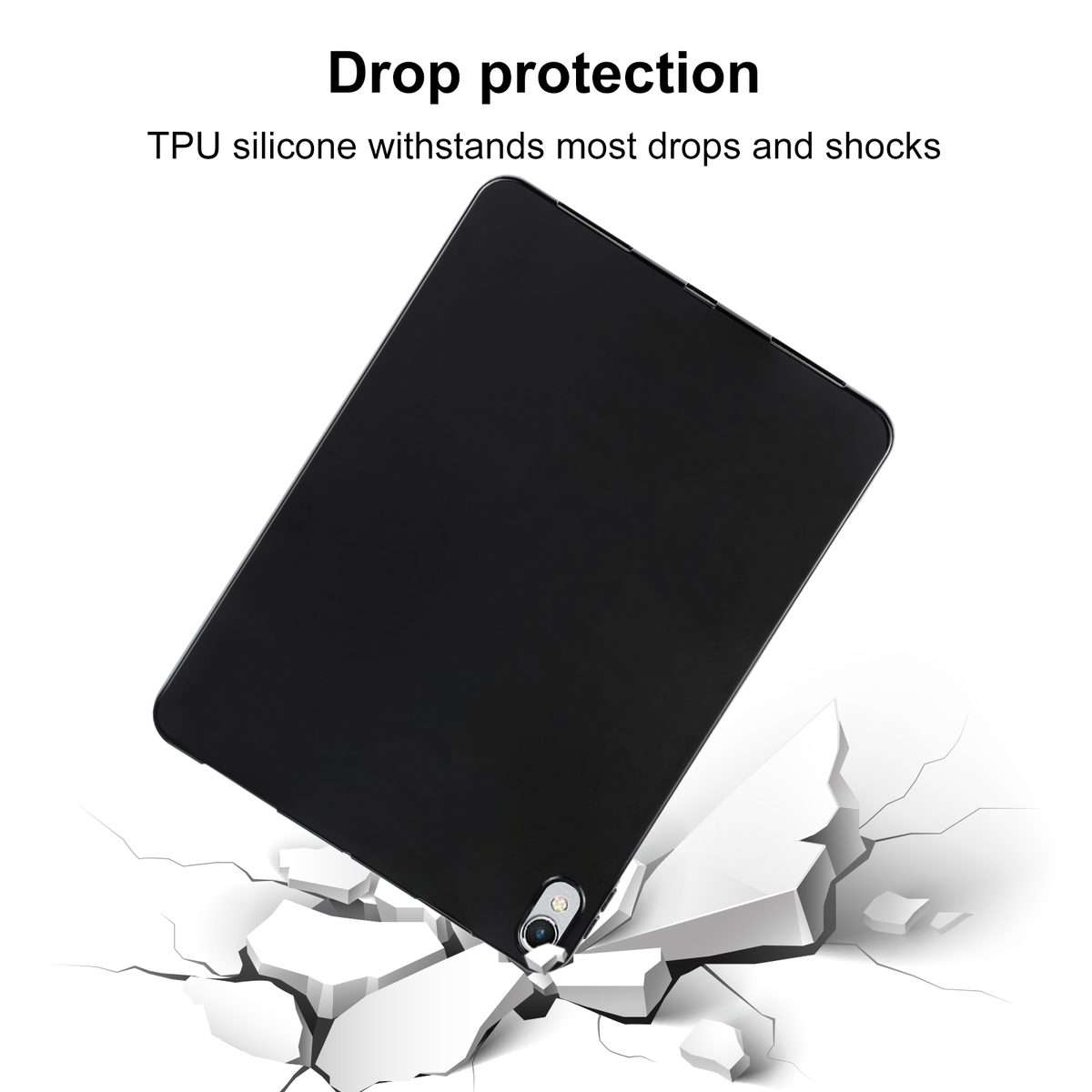 For Amazon Kindle Paperwhite 5 6.8 inch TPU Tablet Case(Black)
