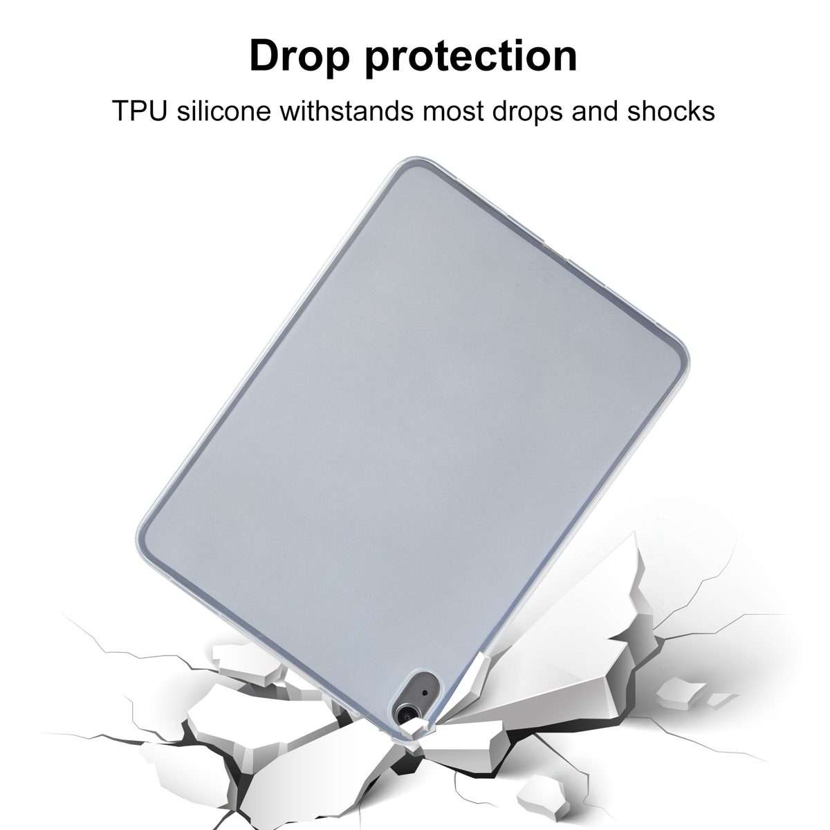 For Huawei MatePad Pro 10.8 2021 5G TPU Tablet Case (Frosted Clear)