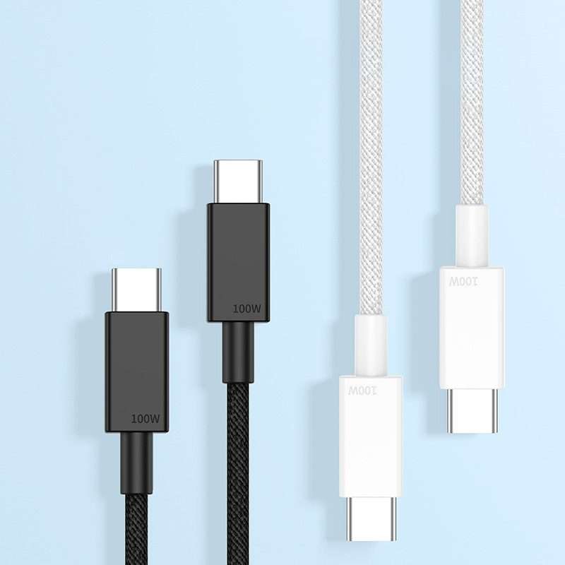100W USB-C / Type-C to USB-C / Type-C Fast Charging Data Cable, Length:2m(Black)