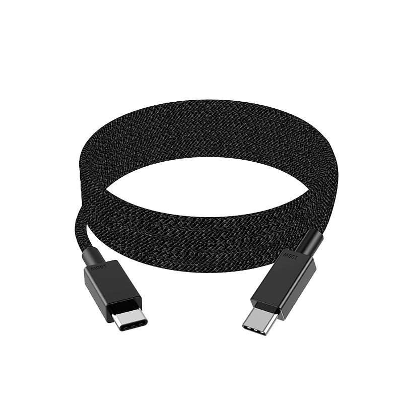 100W USB-C / Type-C to USB-C / Type-C Fast Charging Data Cable, Length:3m(Black)