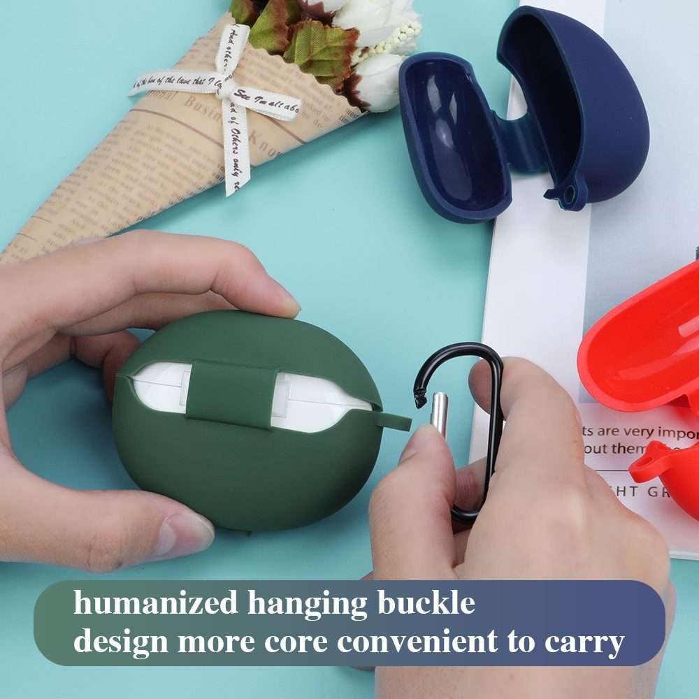 Earphone Silicone Protective Case for OPPO Enco Air 2 Pro(Red)