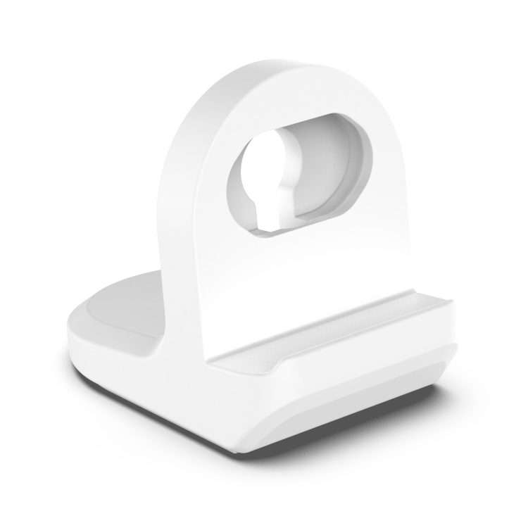For Amazfit Bip 3 Silicone Stand without Charging Cable(White)