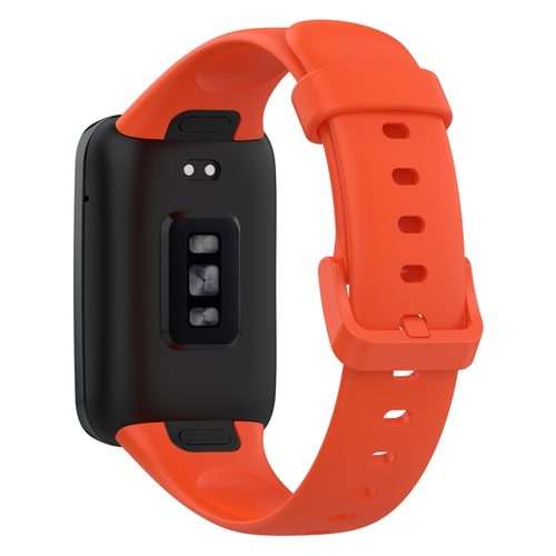 For Xiaomi Mi Band 7 Pro Solid Color Silicone Watch Band(Orange)