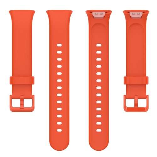 For Xiaomi Mi Band 7 Pro Solid Color Silicone Watch Band(Orange)