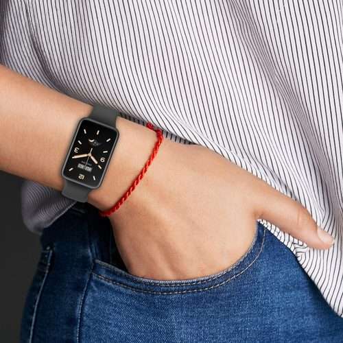 For Xiaomi Mi Band 7 Pro Solid Color Silicone Watch Band(Orange)