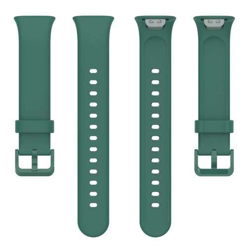 For Xiaomi Mi Band 7 Pro Solid Color Silicone Watch Band(Green)