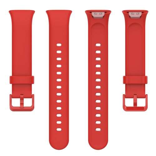 For Xiaomi Mi Band 7 Pro Solid Color Silicone Watch Band(Red)