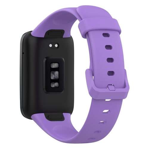 For Xiaomi Mi Band 7 Pro Solid Color Silicone Watch Band(Purple)