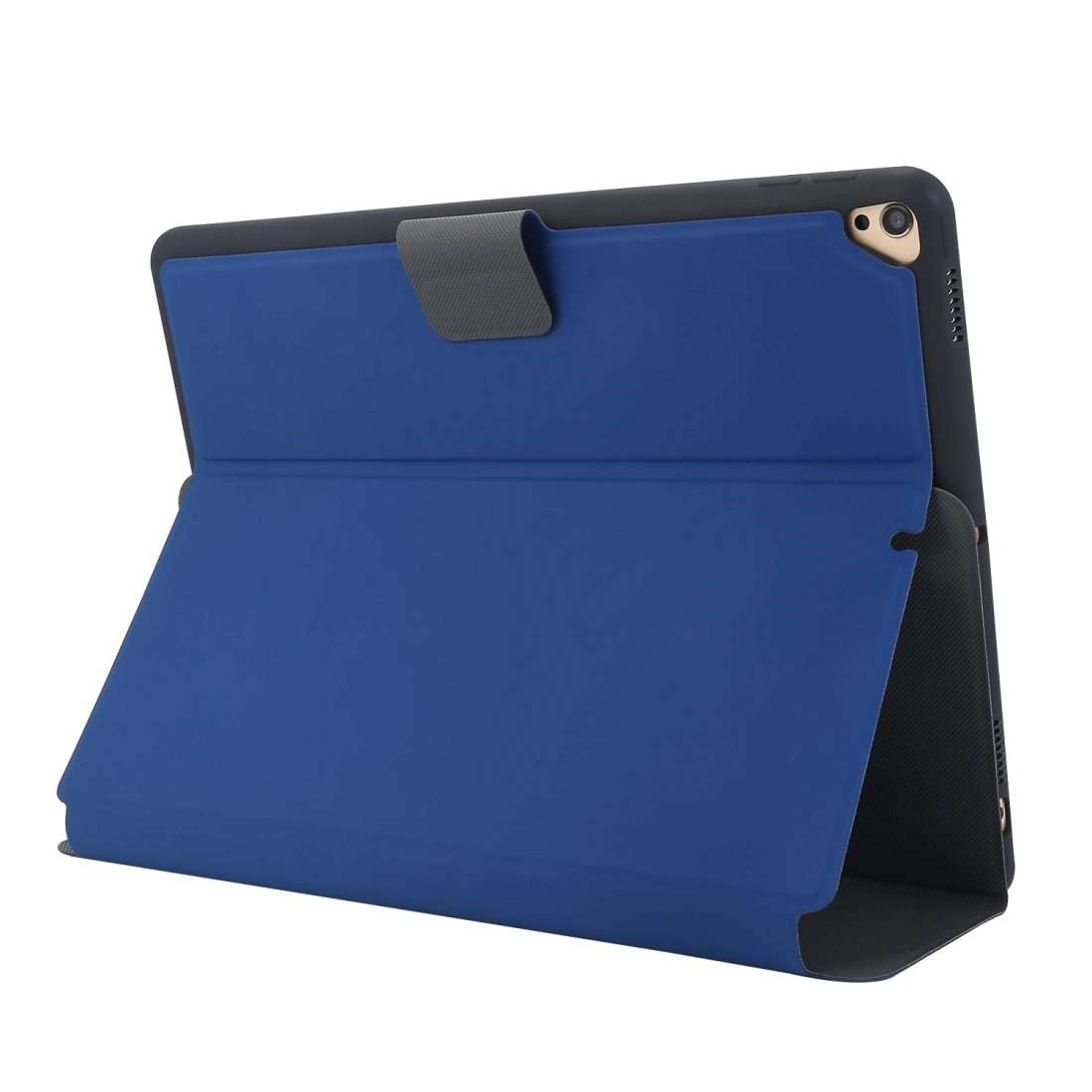 For iPad 10.2 2021 & 2020 & 2019 / Air 2019 / Pro 10.5 Electric Pressed Texture Ho ... (Navy Blue)