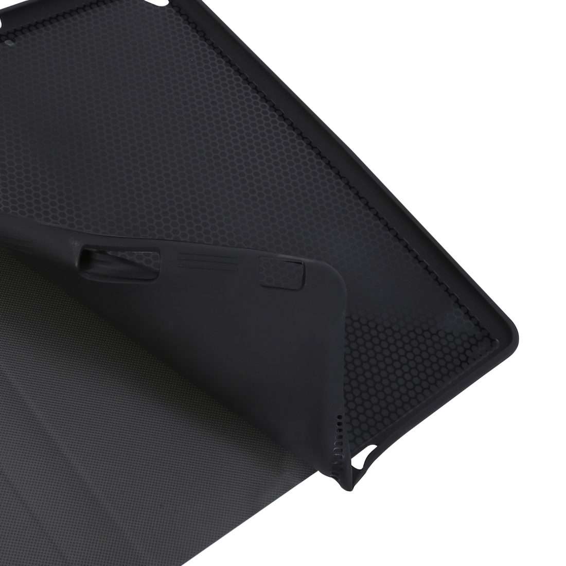 For iPad 10.2 2021 & 2020 & 2019 / Air 2019 / Pro 10.5 Electric Pressed Texture Horizont ... (Red)