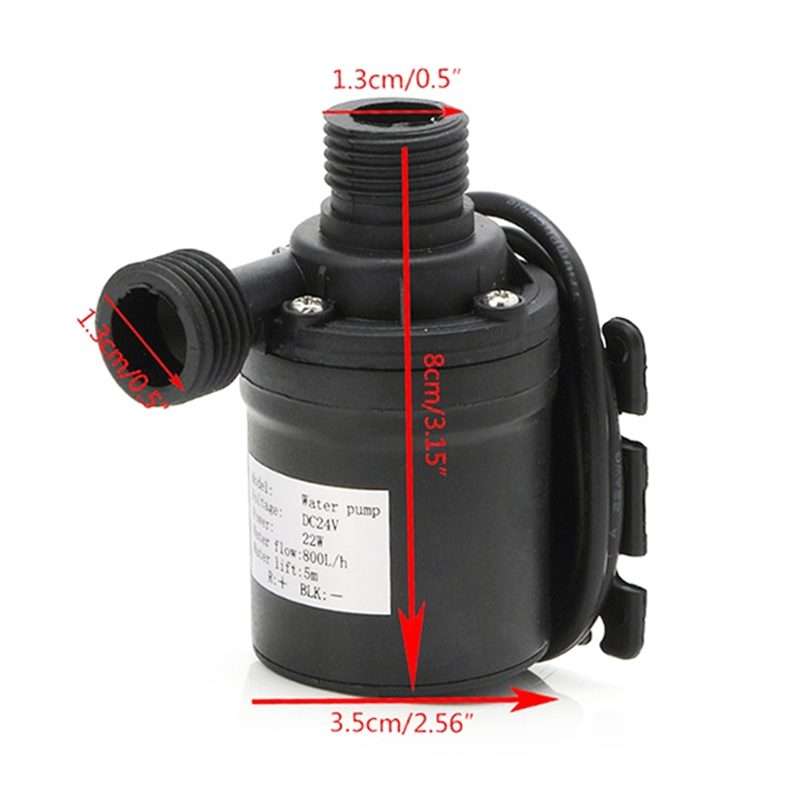 DC24V 5.5M Lift Brushless Motor Submersible Pump