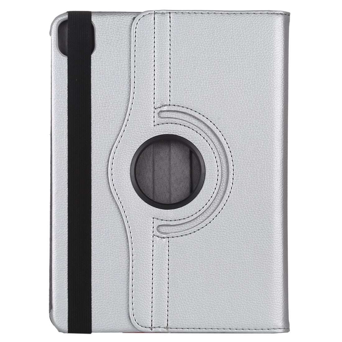 For iPad Air 13 2024 / iPad Pro 12.9 2022 / 2021 / 2020 Litchi Texture Horizontal Fli ... (Silver)