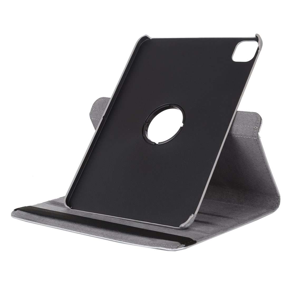 For iPad Air 13 2024 / iPad Pro 12.9 2022 / 2021 / 2020 Litchi Texture Horizontal Fli ... (Silver)