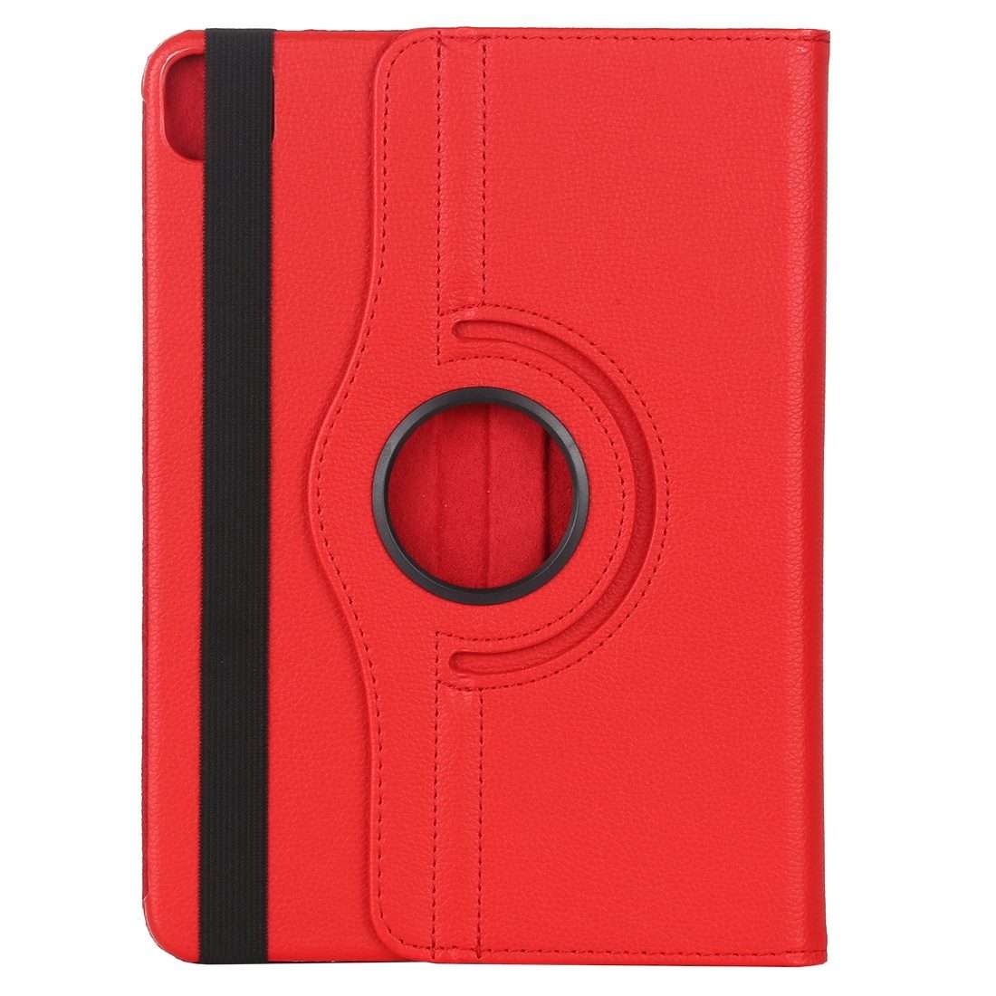 For iPad Pro 11 2022 / 2021 / 2020 / iPad Air 2020 10.9 Litchi Texture Horizontal Flip 3 ... (Red)
