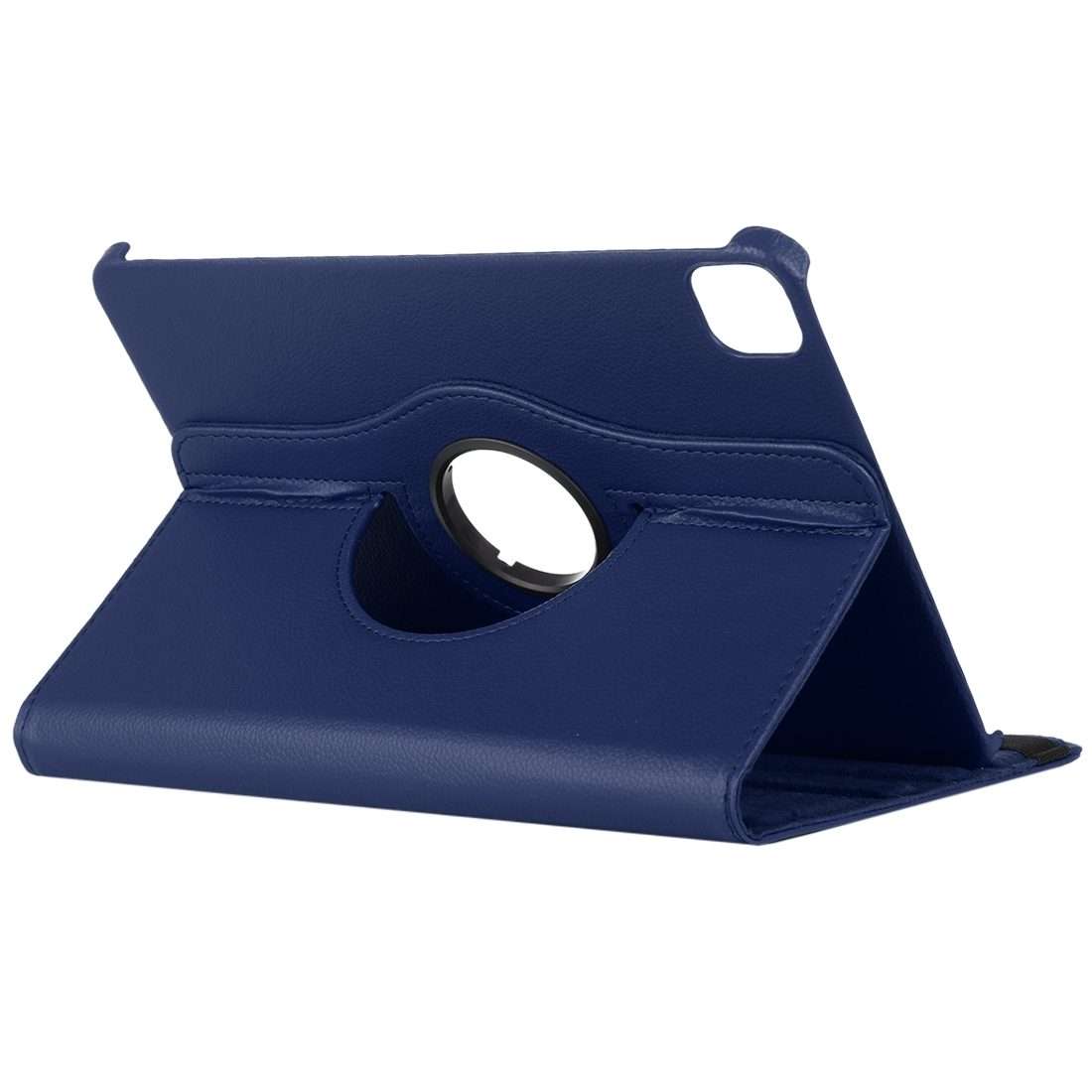 For iPad Pro 11 2022 / 2021 / 2020 / iPad Air 2020 10.9 Litchi Texture Horizontal Flip ... (Blue)