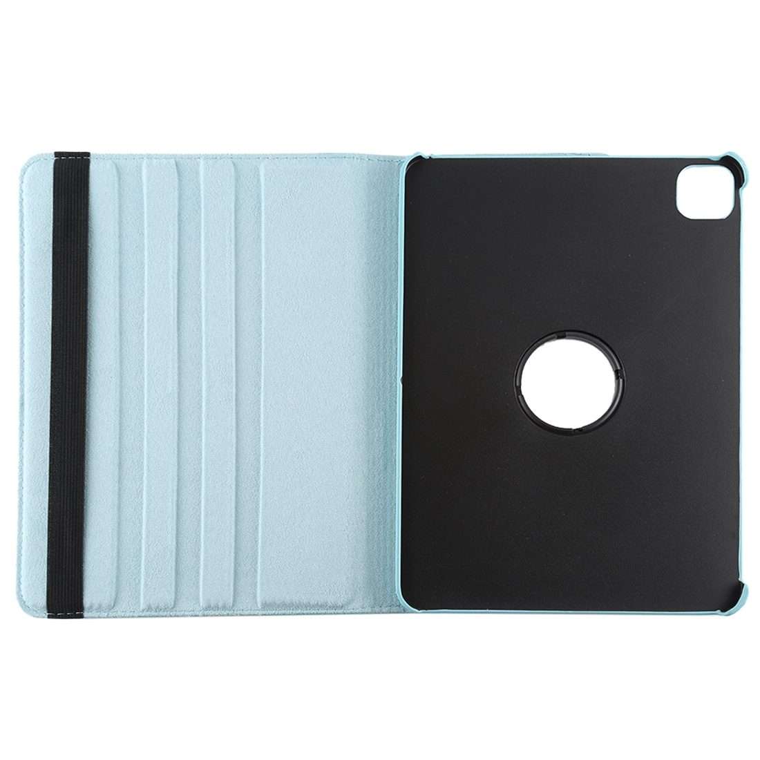 For iPad Pro 11 2022 / 2021 / 2020 / iPad Air 2020 10.9 Litchi Texture Horizontal ... (Light Blue)