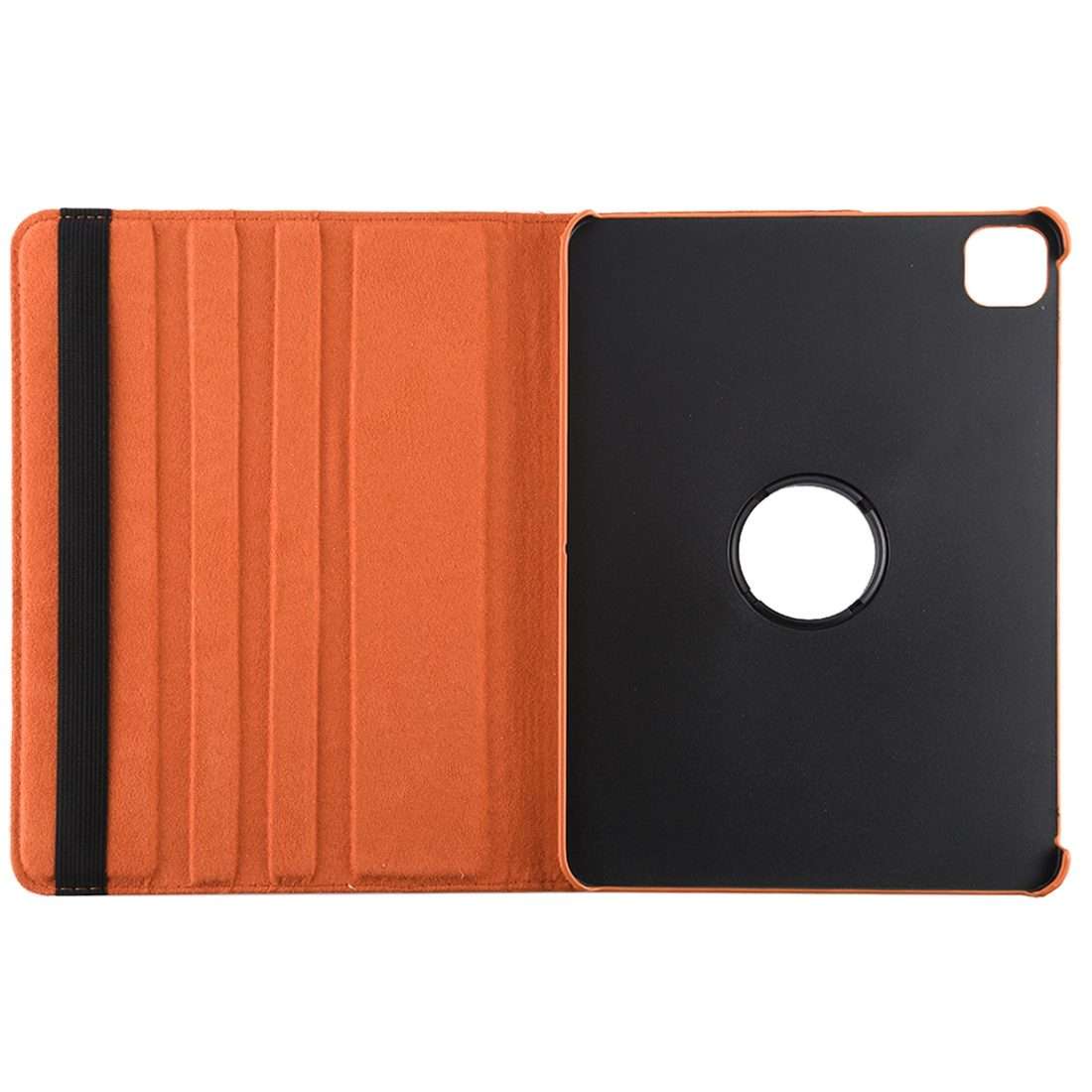 For iPad Pro 11 2022 / 2021 / 2020 / iPad Air 2020 10.9 Litchi Texture Horizontal Fli ... (Orange)