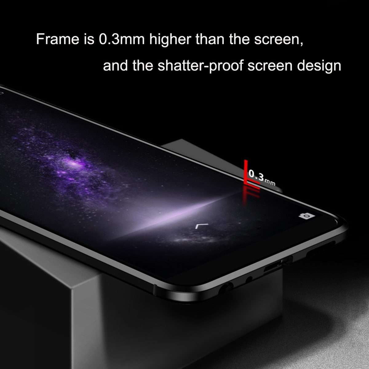 For Lenovo Legion Y90 Gaming Brushed Texture Shockproof TPU Protective Case(Black)