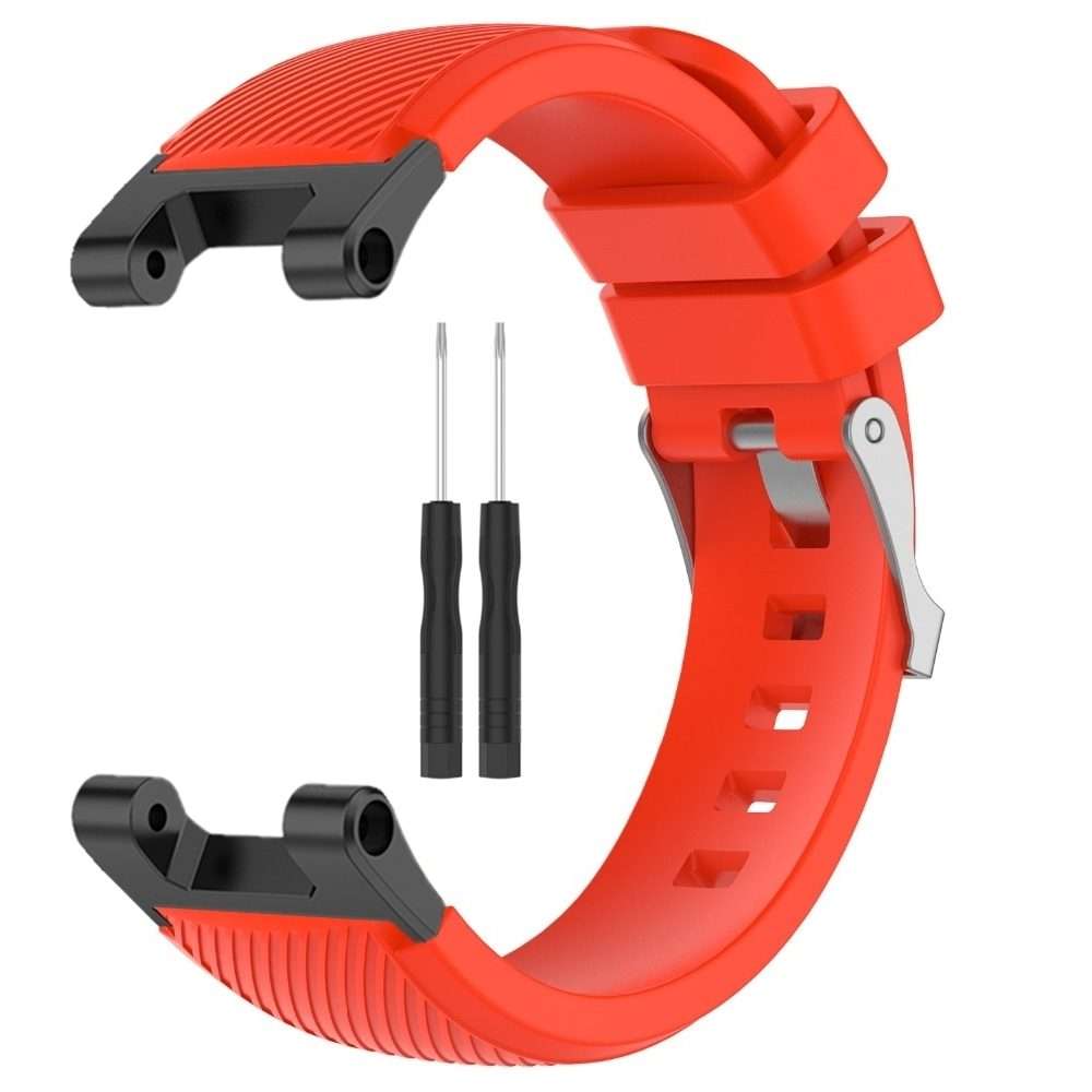 For Amazfit T-Rex / T-Rex Pro / Ares Twill Silicone Watch Band(Red)