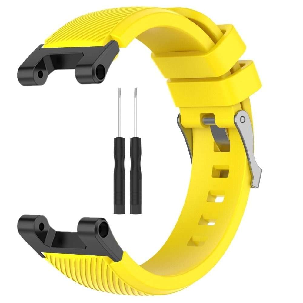 For Amazfit T-Rex / T-Rex Pro / Ares Twill Silicone Watch Band(Yellow)