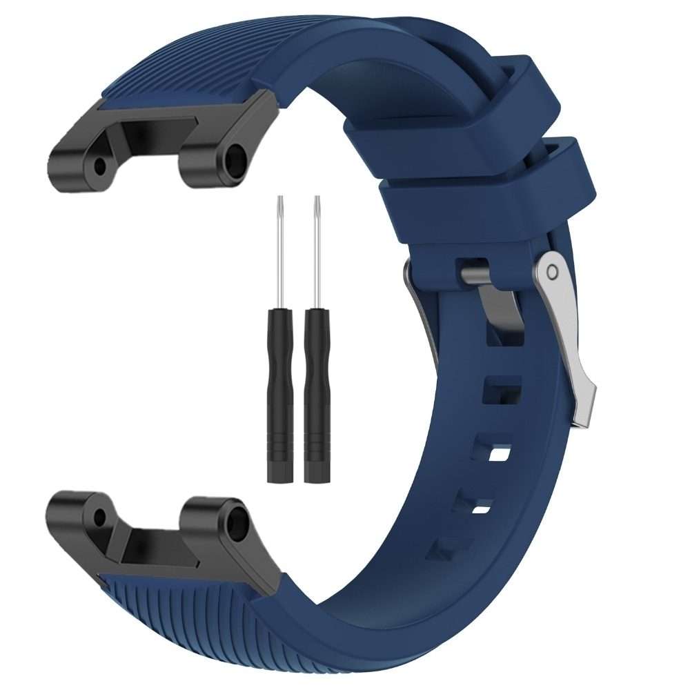 For Amazfit T-Rex / T-Rex Pro / Ares Twill Silicone Watch Band(Midnight Blue)