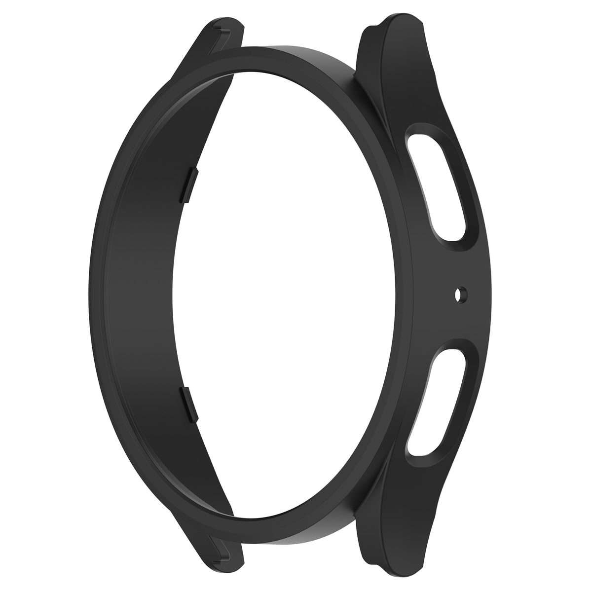 For Samsung Galaxy Watch5 Pro 45mm Half Coverage Hollowed PC Protective Case(Black)
