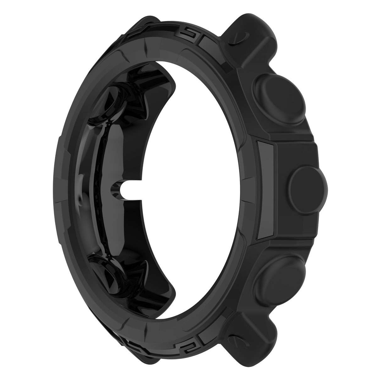 For Polar Grit X / Grit X Pro Universal Armor Protective Watch Case(Black)