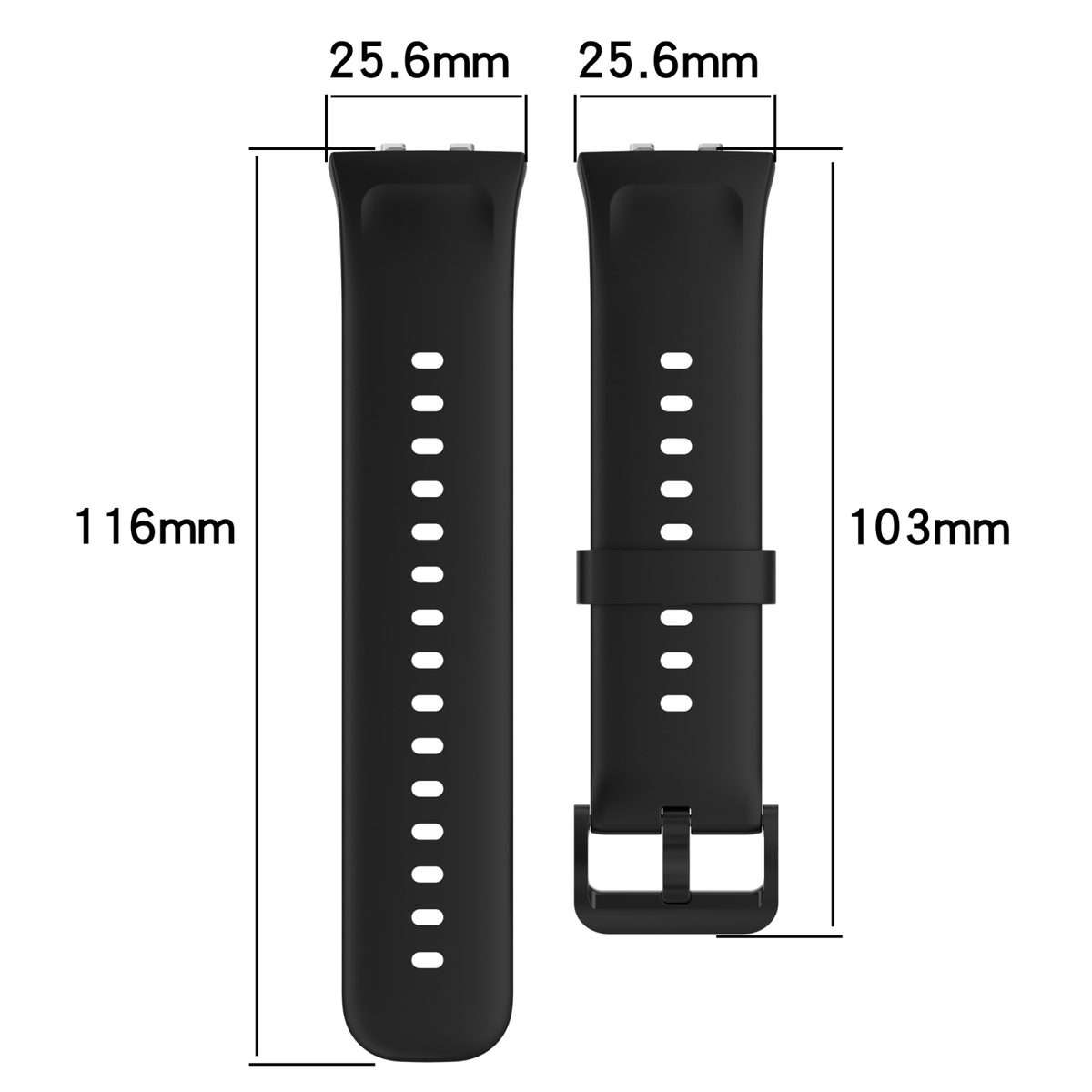 For OPPO Watch 3 Pro Solid Color Soft Silicone Watch Band(Light Pink)