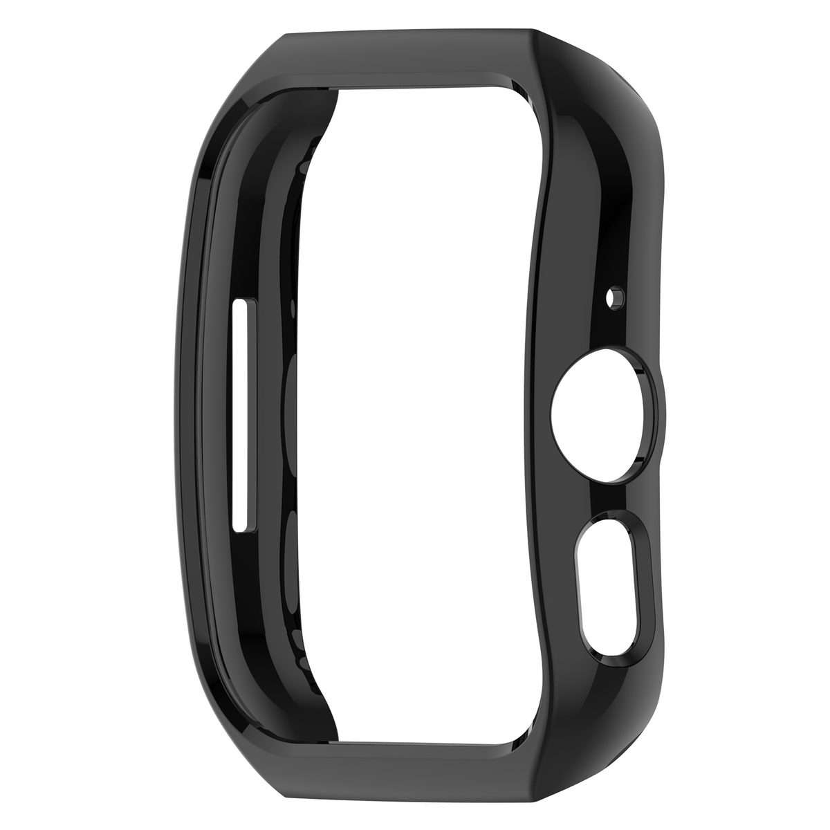 For OPPO Watch 4 Pro / 3 Pro Hydrogel Film PC Hollow Protective Case(Black)