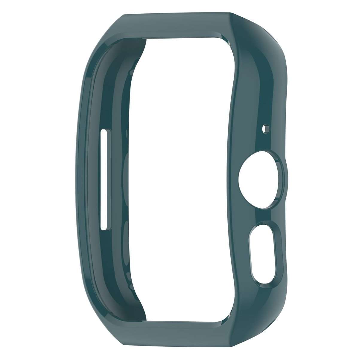 For OPPO Watch 4 Pro / 3 Pro Hydrogel Film PC Hollow Protective Case(Pine Green)