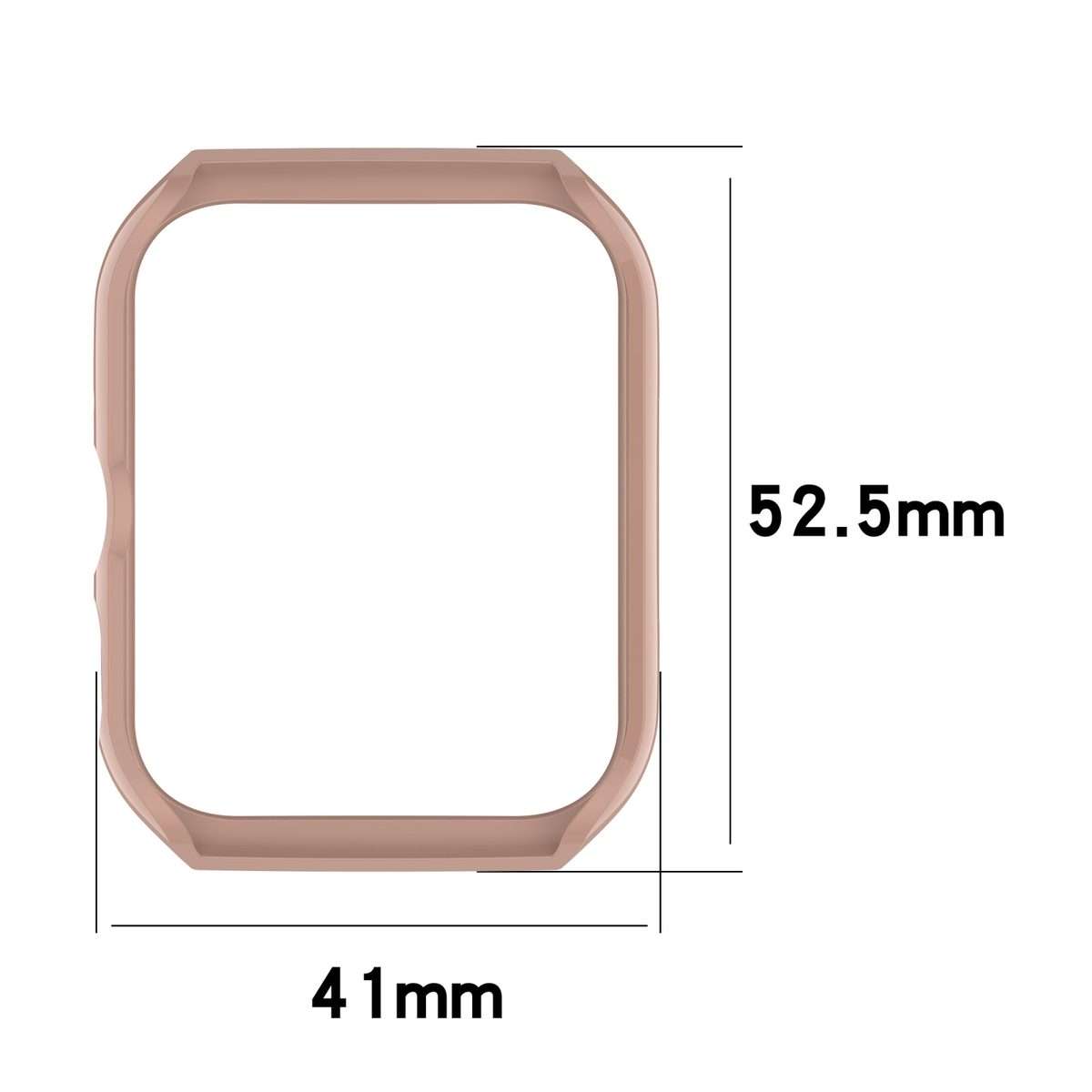 For OPPO Watch 4 Pro / 3 Pro Hydrogel Film PC Hollow Protective Case(Pink)