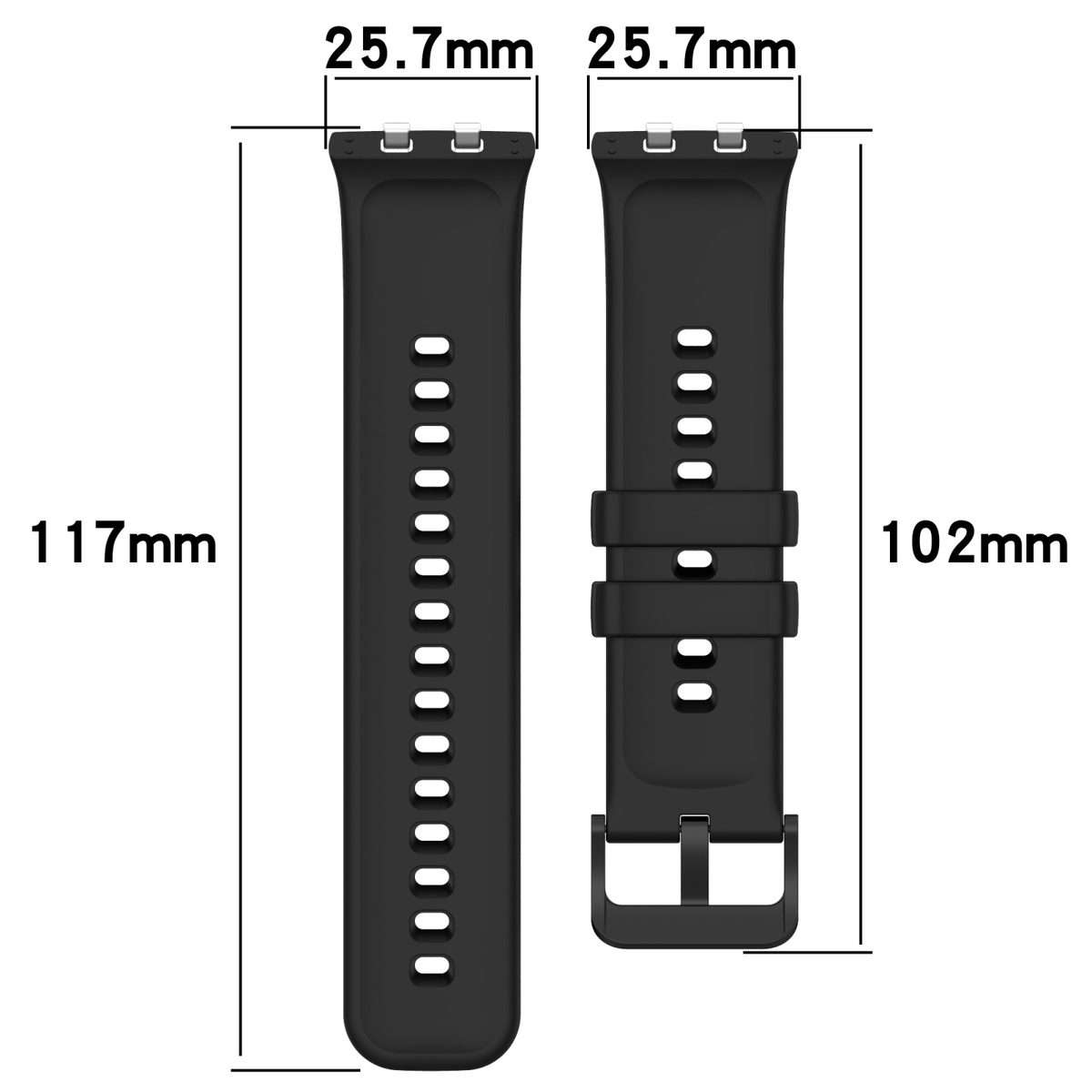 For OPPO Watch 3 Pro Solid Color Soft Silicone Watch Band(Blue Grey)
