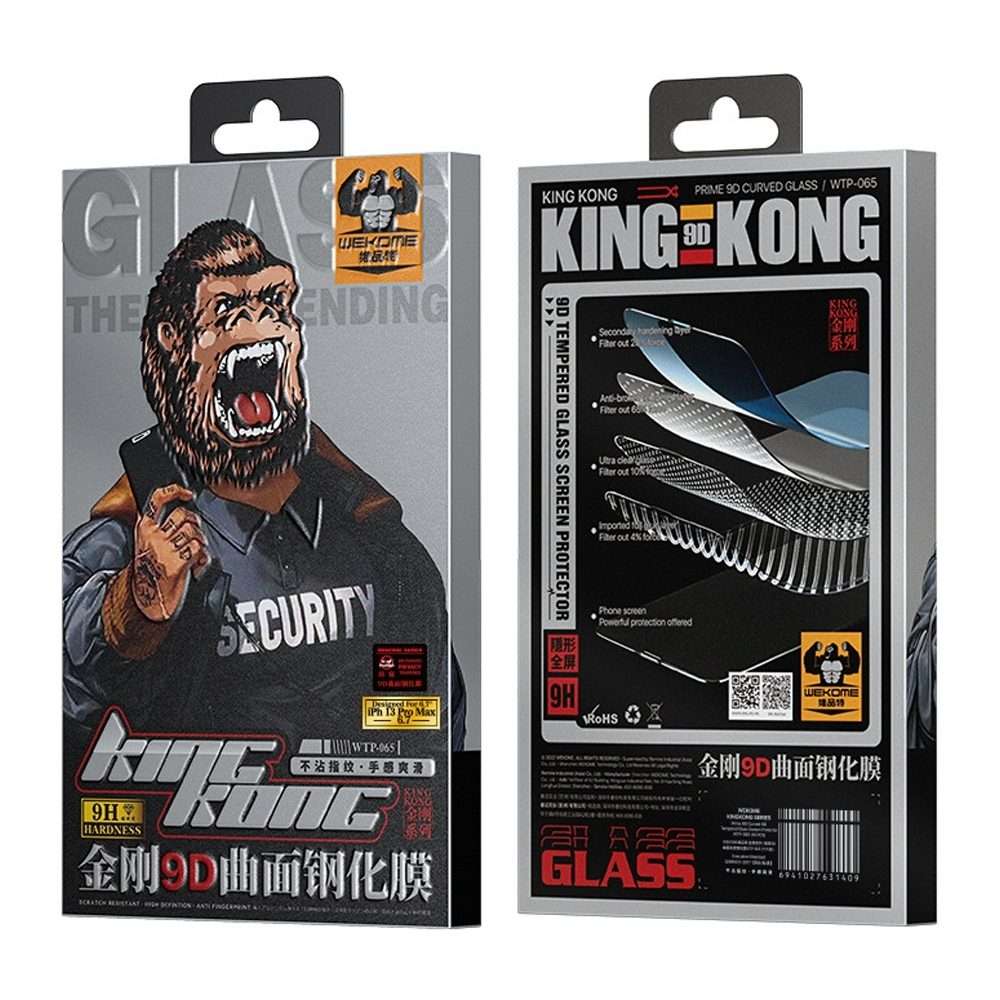 For iPhone 12 Pro Max WEKOME 9D Curved HD Tempered Glass Film