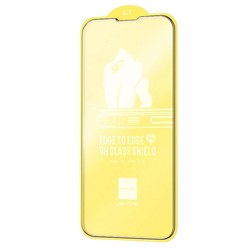 For iPhone 13 Pro Max WEKOME 9D Curved Frosted Tempered Glass Film