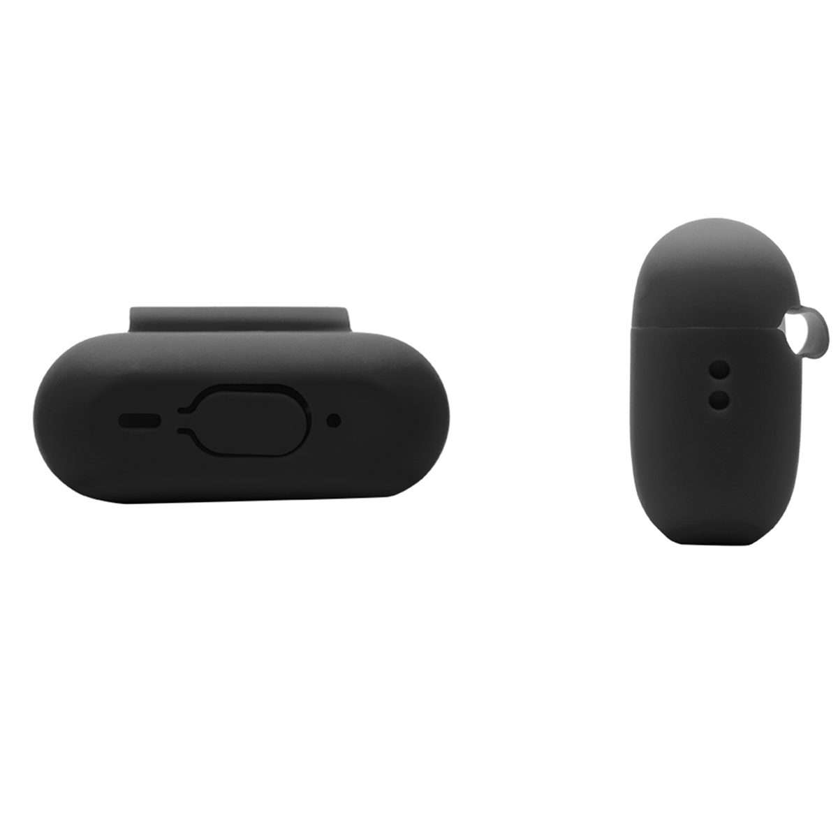 For AirPods Pro 2 2.0mm Solid Color Silicone Protective Cover(Red)