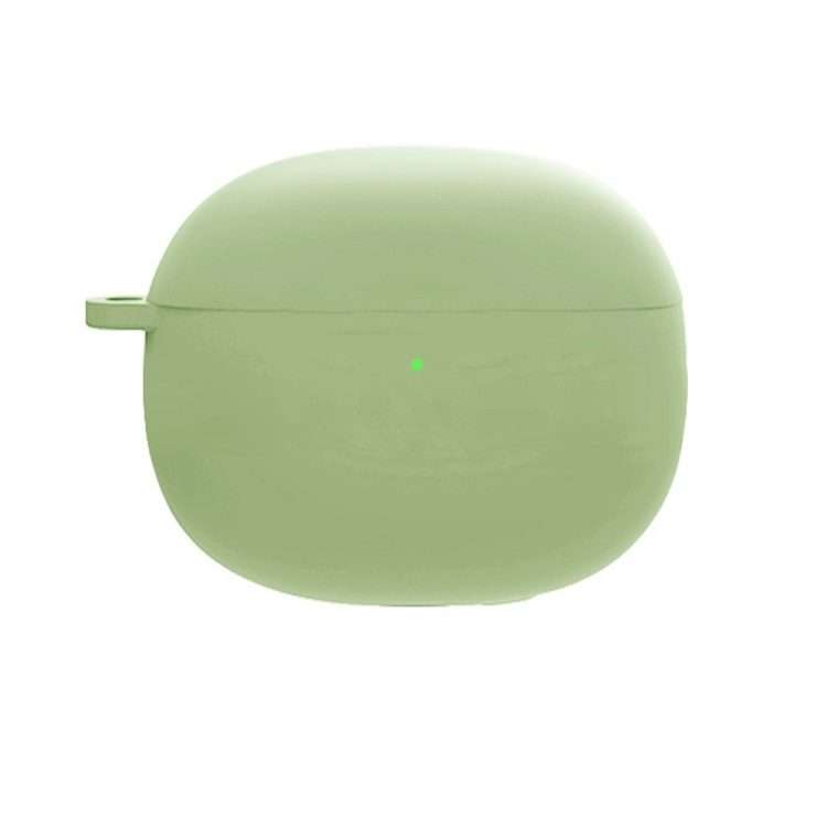 For Redmi Buds4 Pro Silicone Earphone Protective Case with D Carabiner(Green)