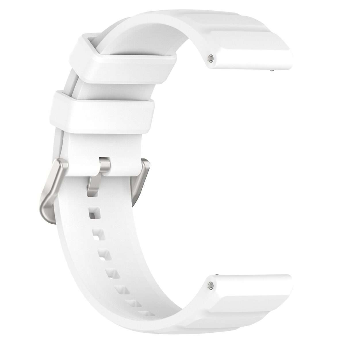 For Amazfit GTR 4 22mm Silicone Watch Band(White)