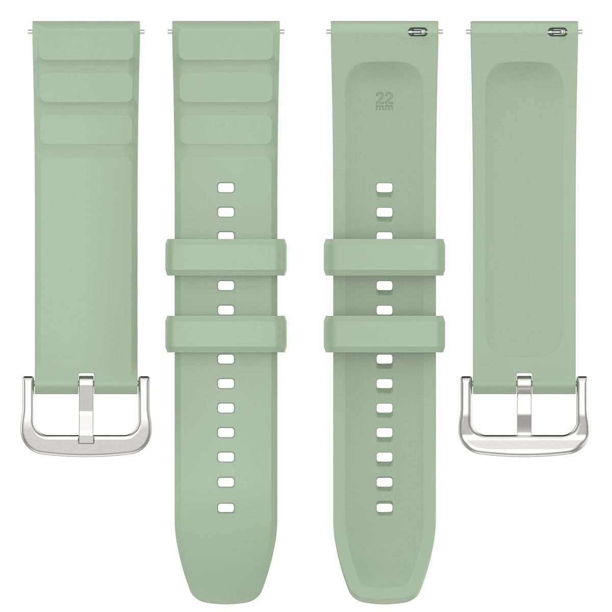 For Amazfit GTR 4 22mm Silicone Watch Band(Green)