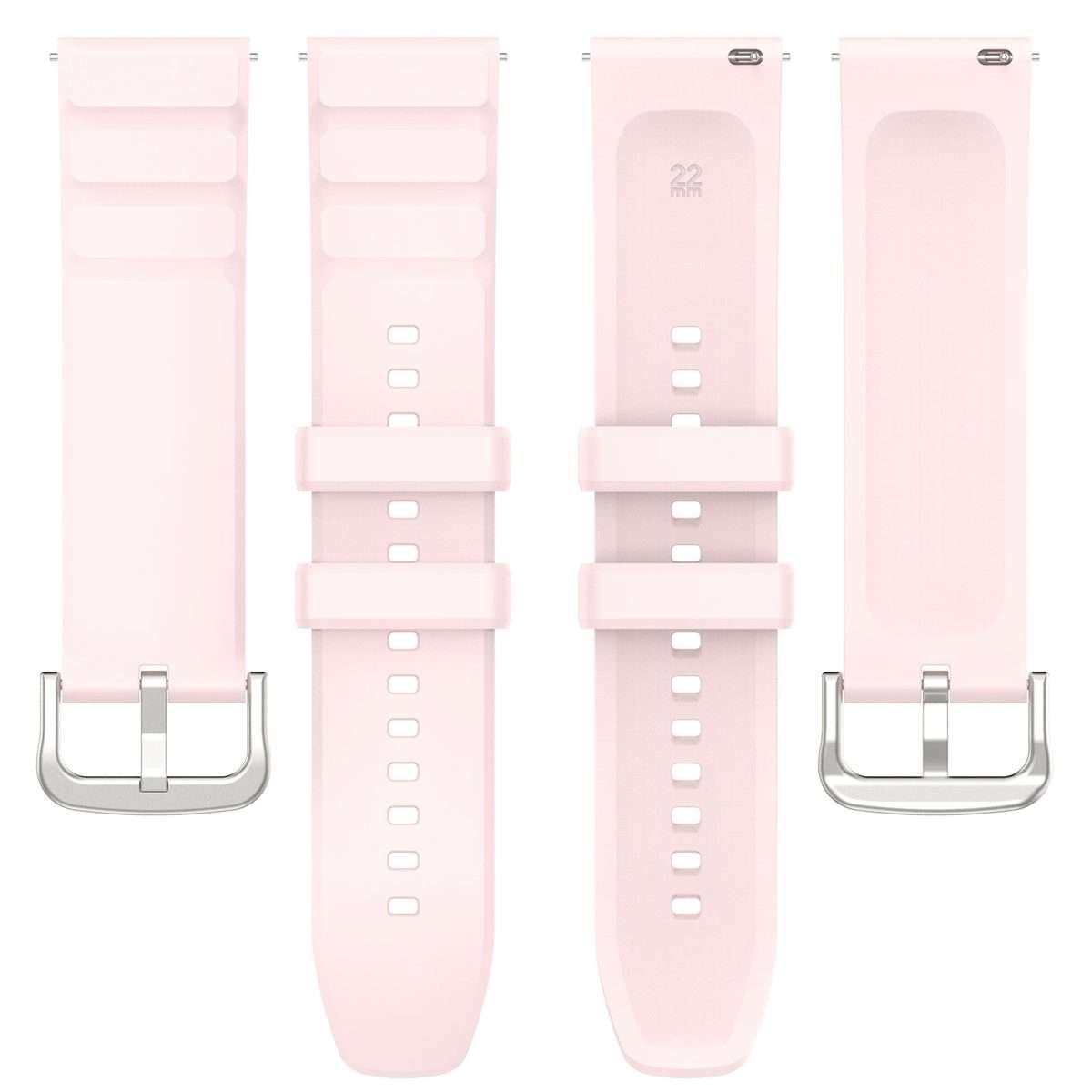 For Amazfit GTR 4 22mm Silicone Watch Band(Light Pink)