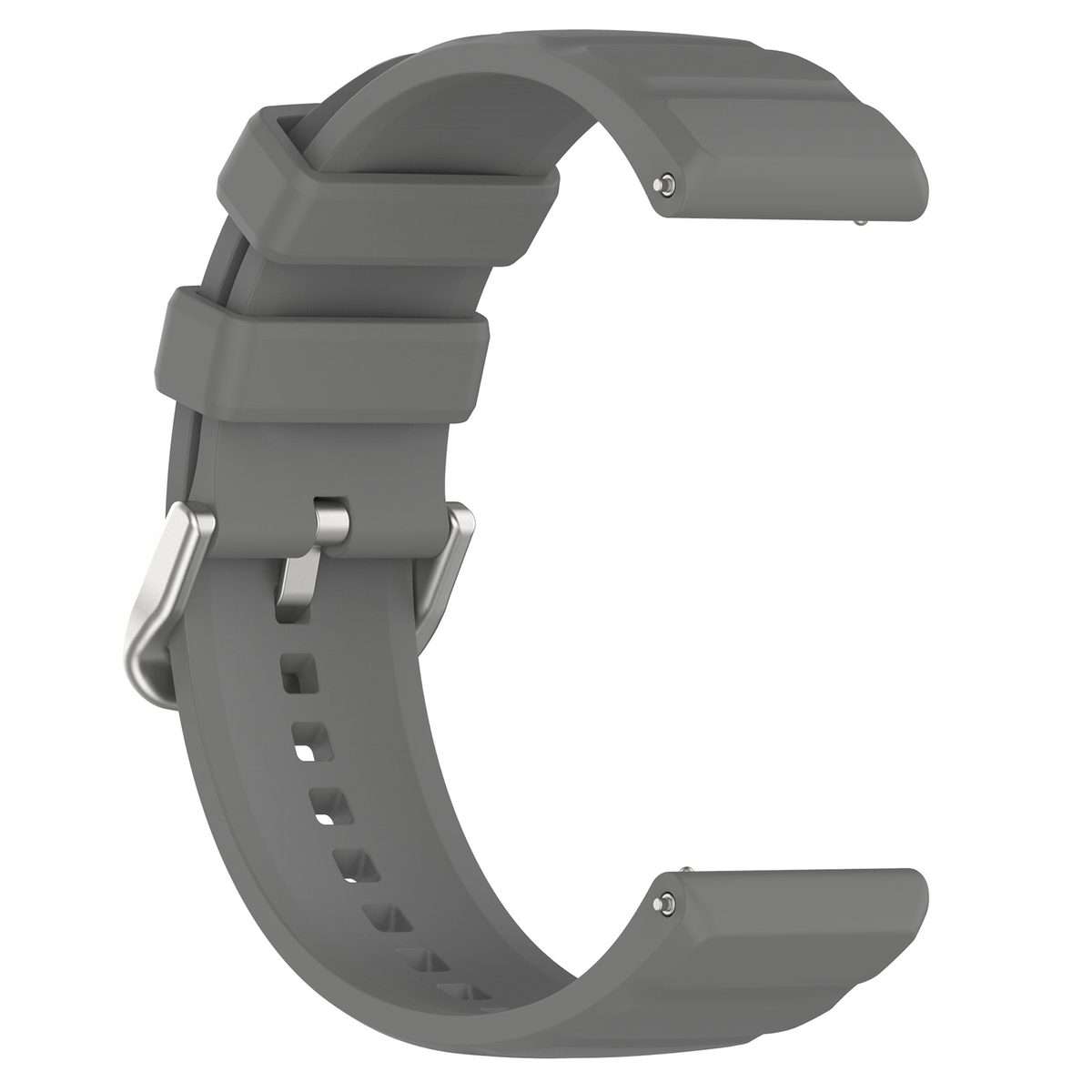 For Amazfit GTR 4 22mm Silicone Watch Band(Dark Grey)