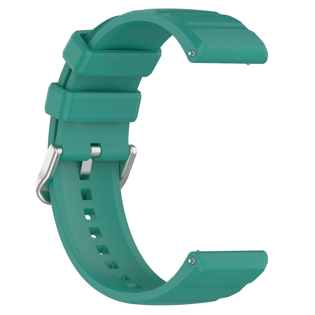 For Amazfit GTR 4 22mm Silicone Watch Band(Pine Green)