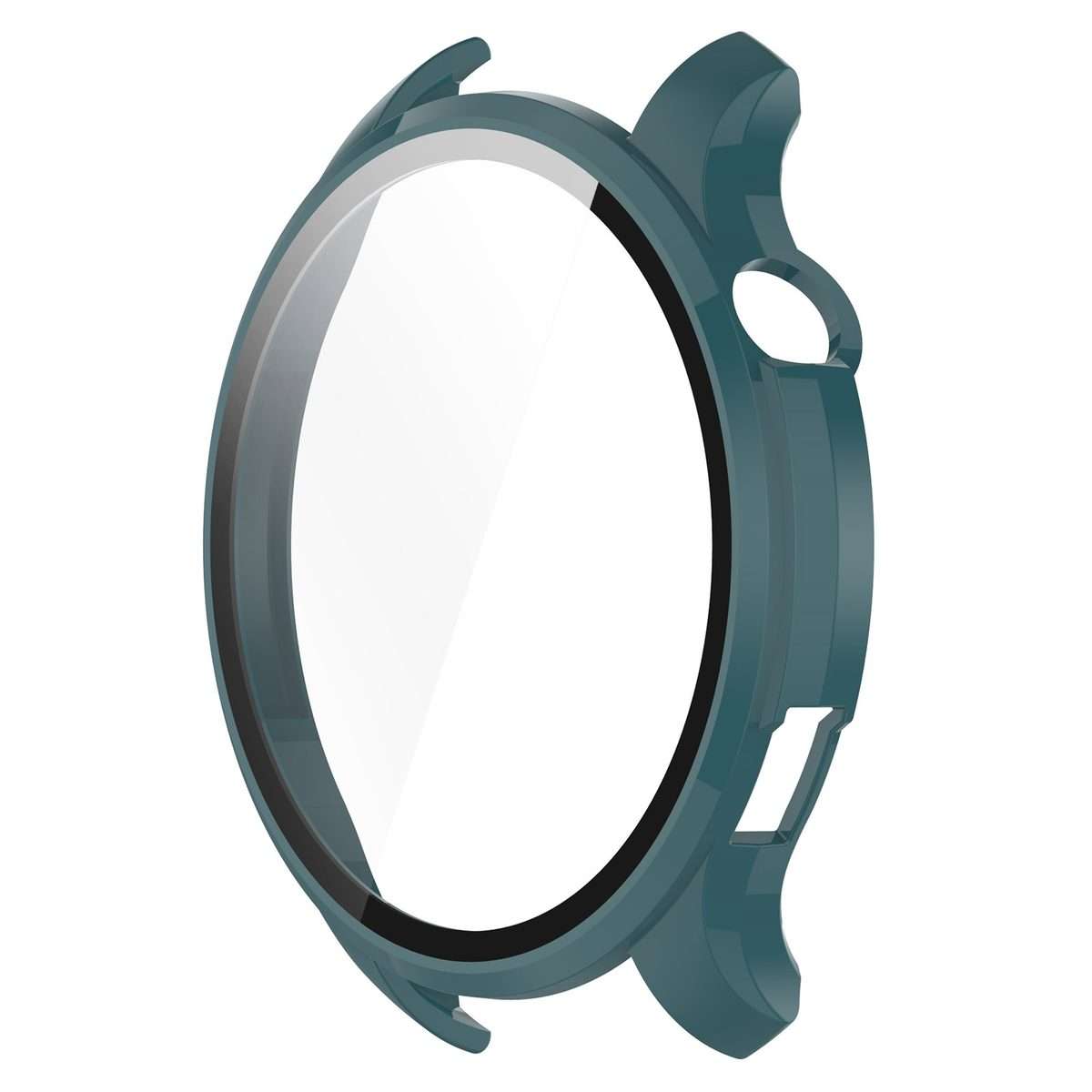 For Amazfit GTR 4 / Amazfit GTR 4 Pro PC + Tempered Glass Integrated Protective W ... (Pine Green)