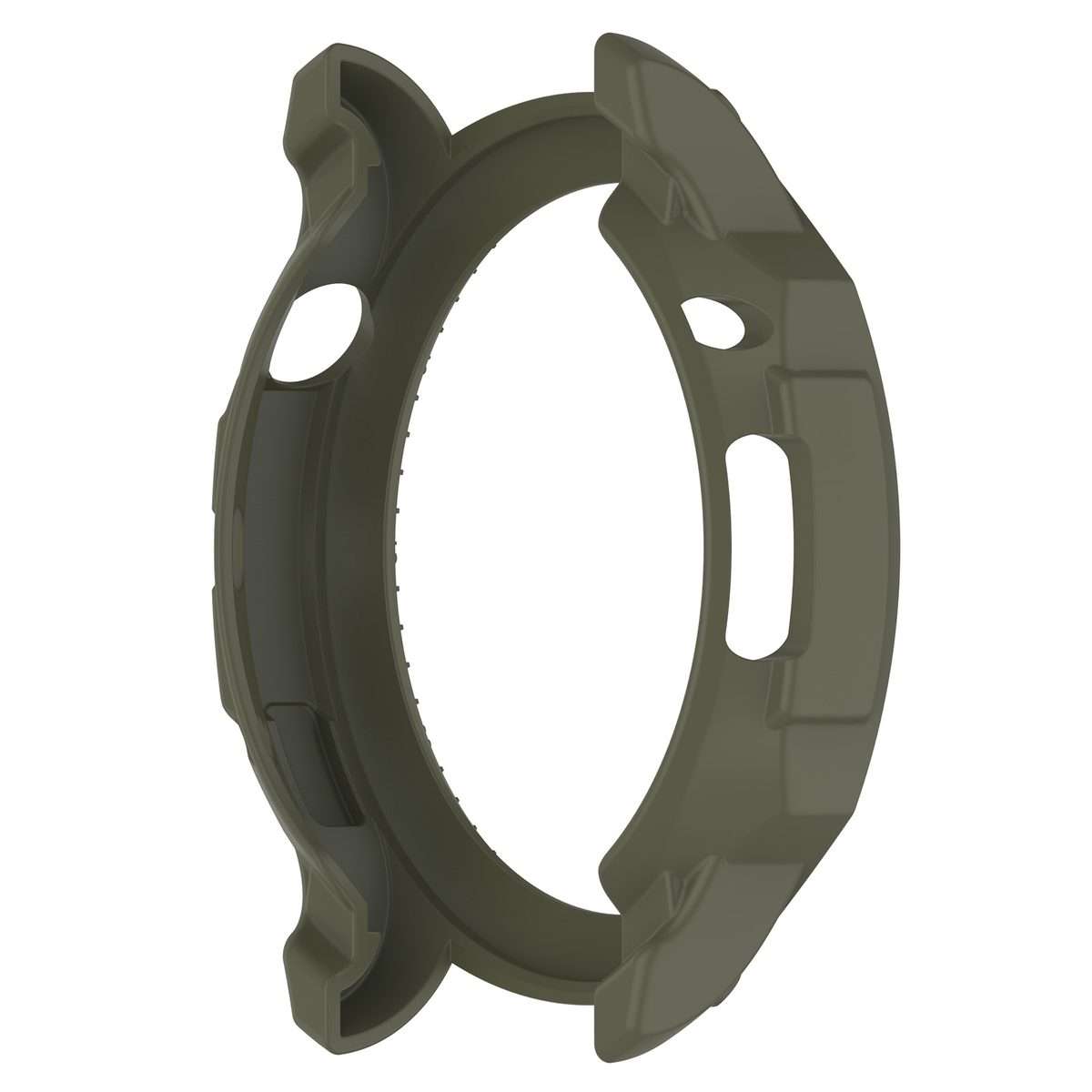 For Amazfit GTR 4 / GTR 4 Pro Armor Hollow TPU Watch Case(Jungle Green)