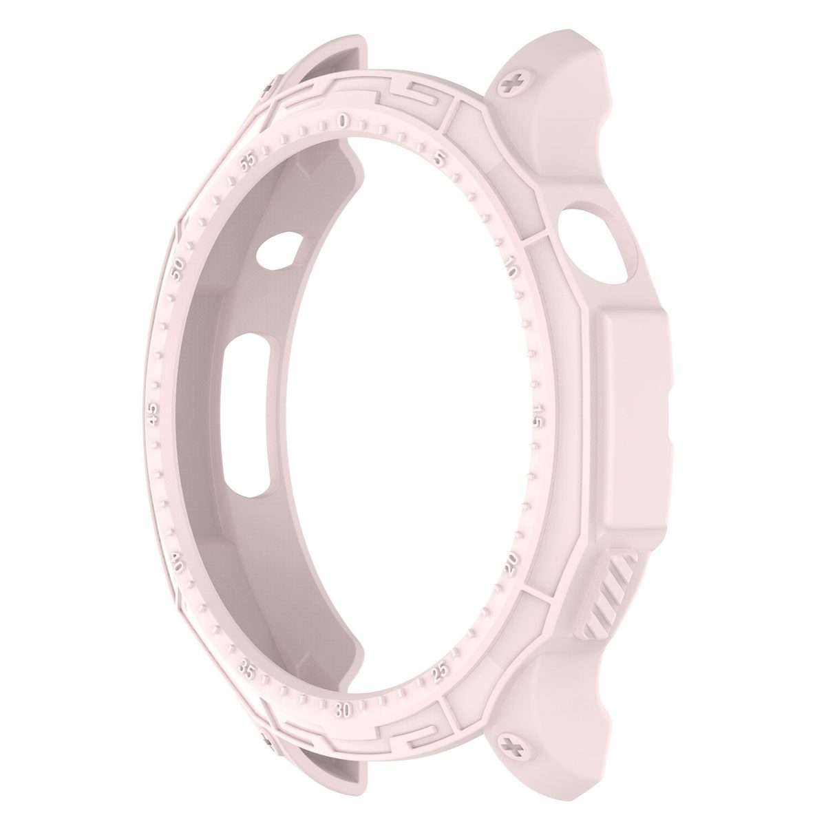 For Amazfit GTR 4 / GTR 4 Pro Armor Hollow TPU Watch Case(Light Pink)
