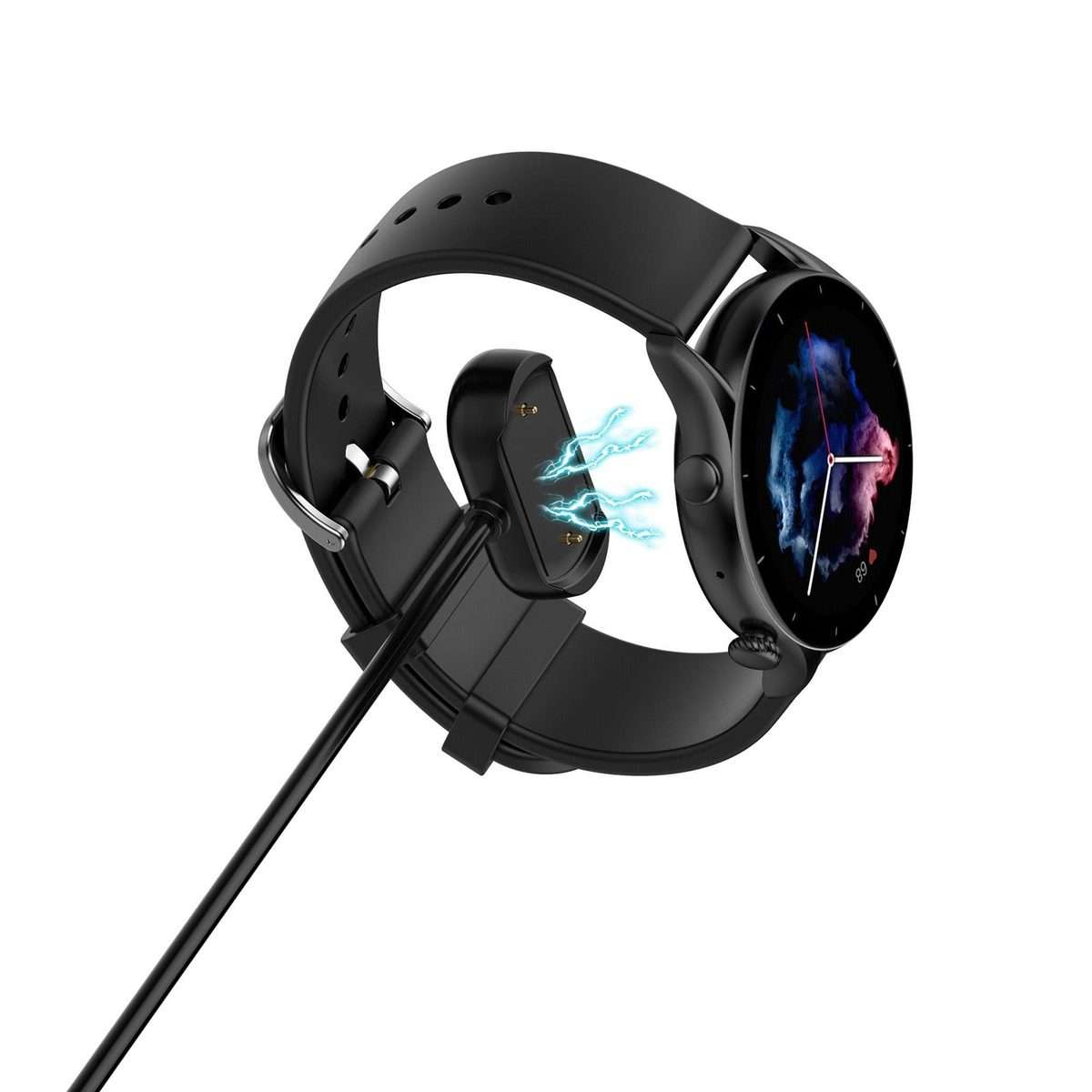 For Amazfit GTR 4 / GTR 4 Pro Watch Magnetic Charging Cable Length: 1m