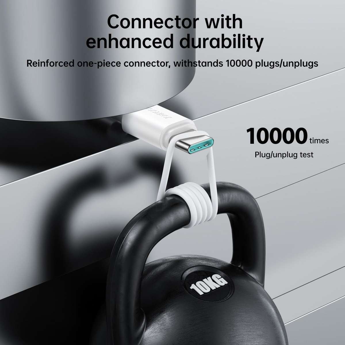 JOYROOM S-UC027A9 3A USB to USB-C/Type-C Fast Charging Data Cable, Length:1m(Black)