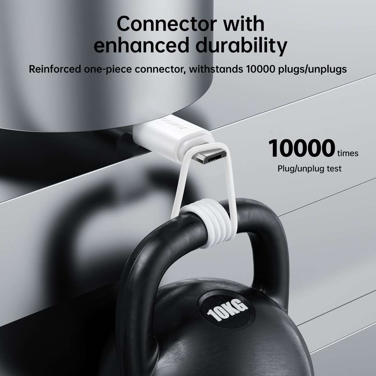 JOYROOM S-UM018A9 2.4A USB to Micro USB Fast Charging Data Cable, Length:1m(Black)